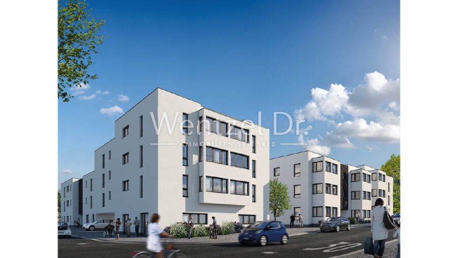 Hochwertige, seniorengerechte Neubauwohnung in Hombruch - 2 Zimmer - ca. 60m² - Visualisierung