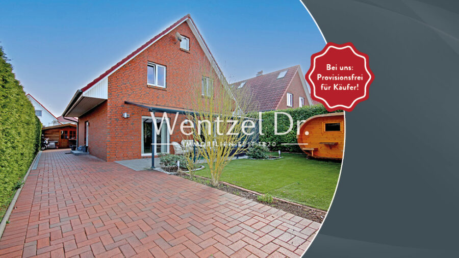 PROVISIONSFREI für Käufer – Attraktives EFH mit Photovoltaikanlage in familiärer Wohnlage von Boberg - Startbild