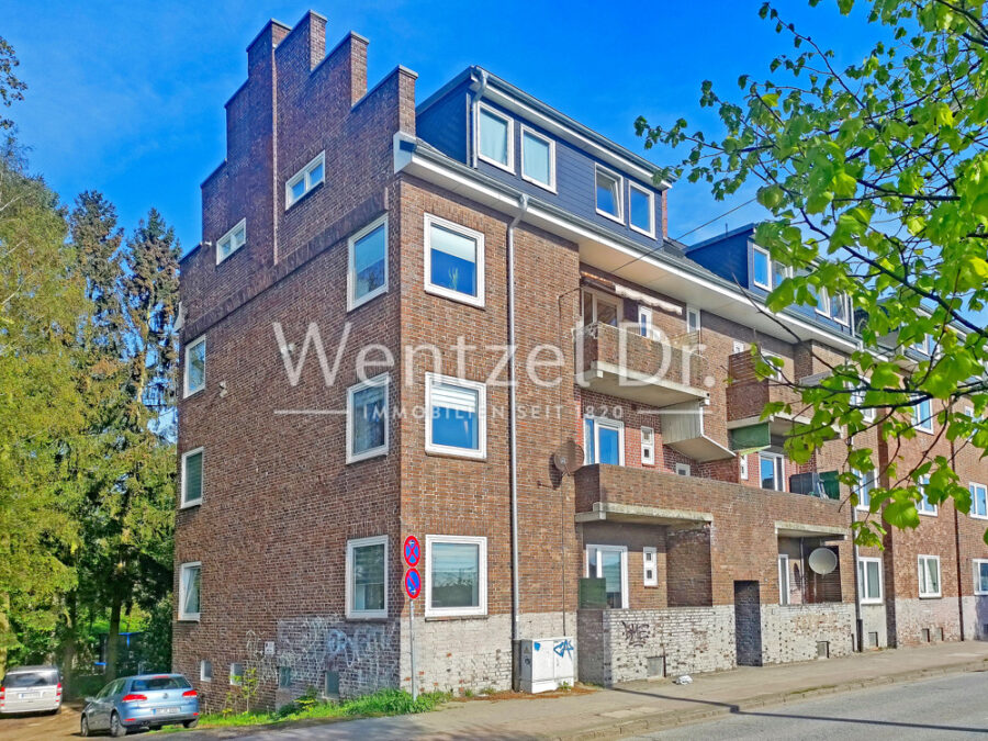 PROVISIONSFREI für Käufer – Frei lieferbare 2-Zimmer Eigentumswohnung in Hamburg Bergedorf - Außenansicht