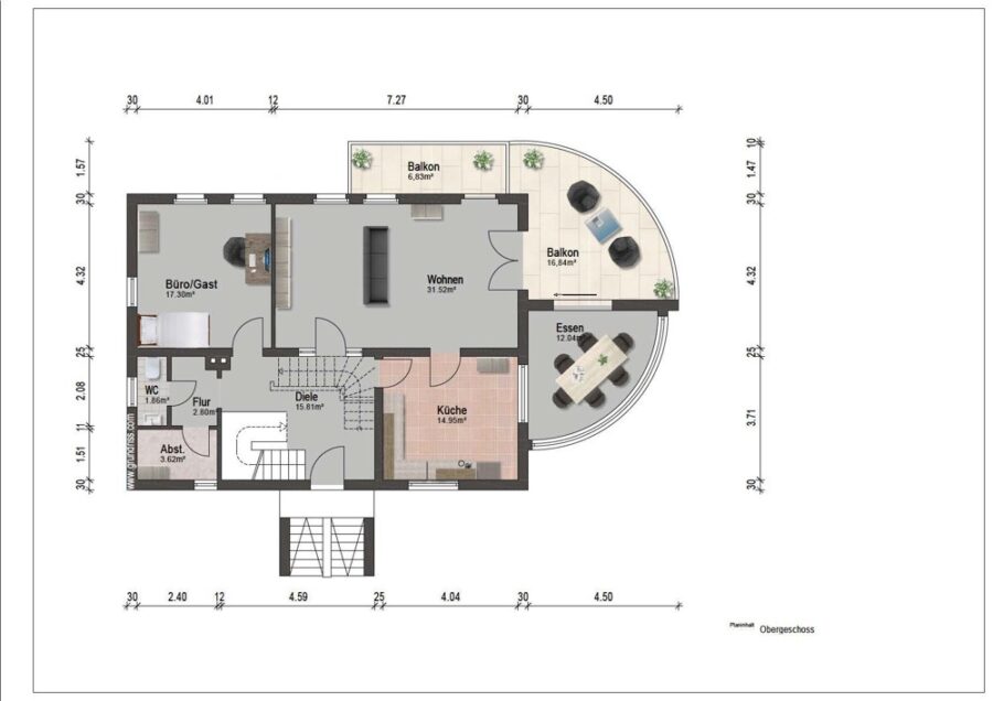 Wohnen und investieren clever vereint – Eigenheim mit zusätzlichem Mieteinnahmepotenzial! - Maisonette OG