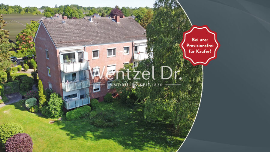 Provisionsfrei für Käufer - Sonnige Wohnung im grünen Stadtteil Harburg-Langenbek - Titelbild