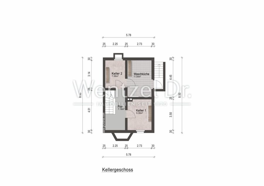 „Charmantes Reihenendhaus mit idyllischen Garten – Jetzt verlieben & einziehen!“ - Grundriss UG