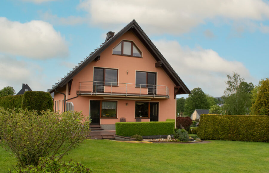 Traumhaftes Mehrgenerationenhaus in Zwönitz - Balkon/Terrasse