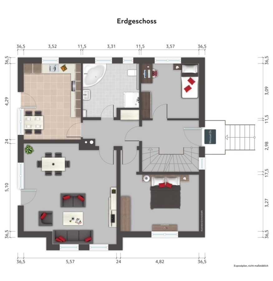 Traumhaftes Mehrgenerationenhaus in Zwönitz - Erdgeschoss