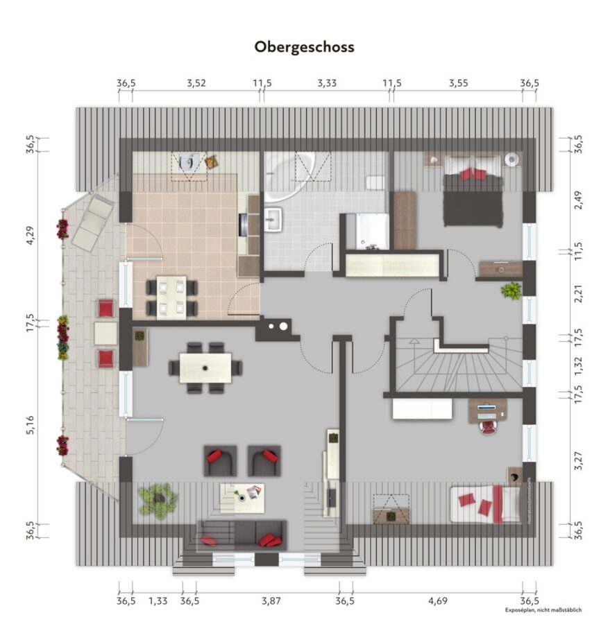 Traumhaftes Mehrgenerationenhaus in Zwönitz - Obergeschoss