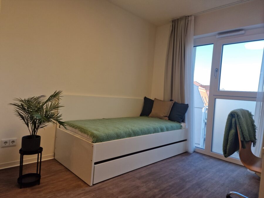 Apartment mitten im Zentrum! - Bett