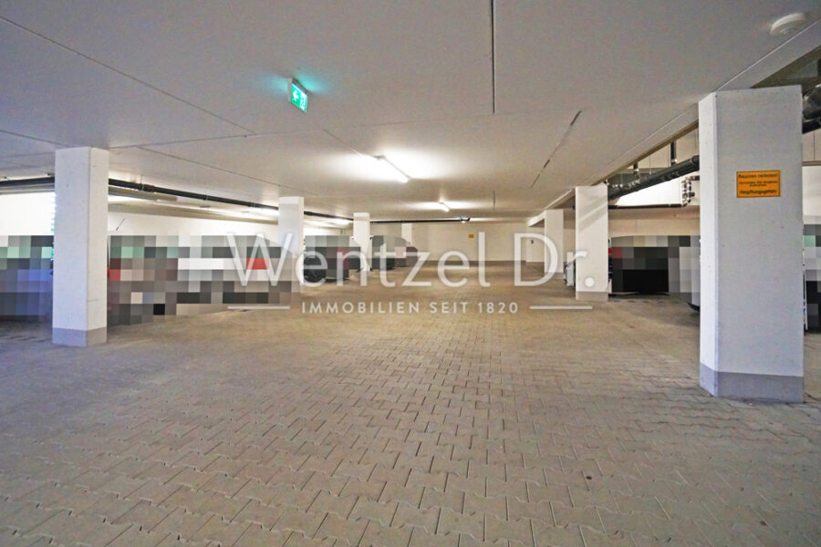 Moderne 3-Zimmer-Wohnung mit 3 Balkonen und Tiefgaragenstellplatz in Mainz Gonsenheim - Tiefgarage