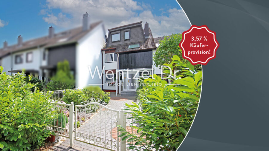 Großes Reihenhaus mit Vollkeller, Garage und Wintergarten - Titelbild