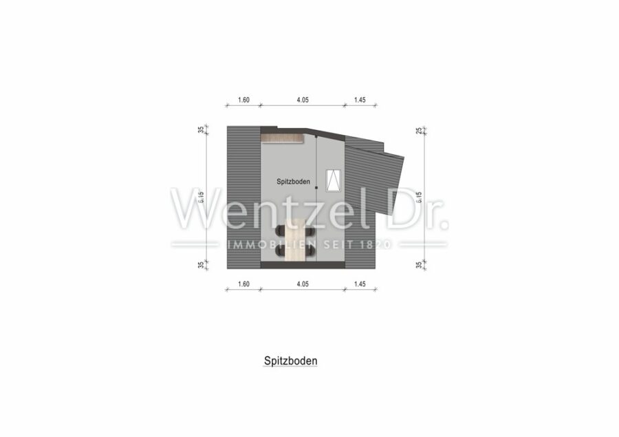 Einfamilienhaus mit Einliegerwohnung in zentraler Lage von Nierstein - Spitzboden