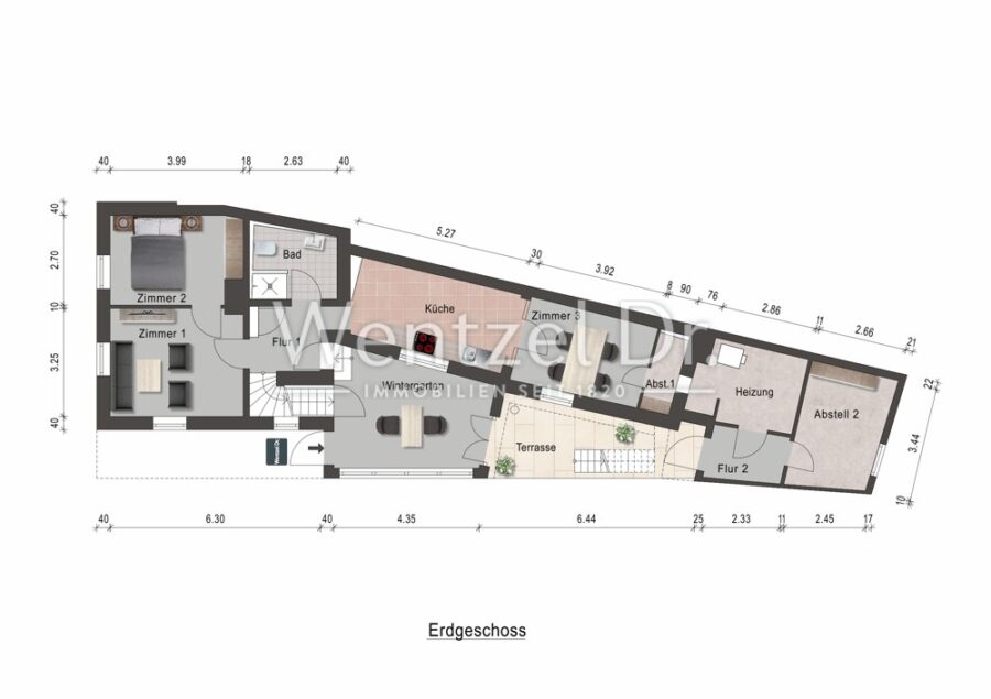 Einfamilienhaus in zentraler Lage von Nierstein - EG