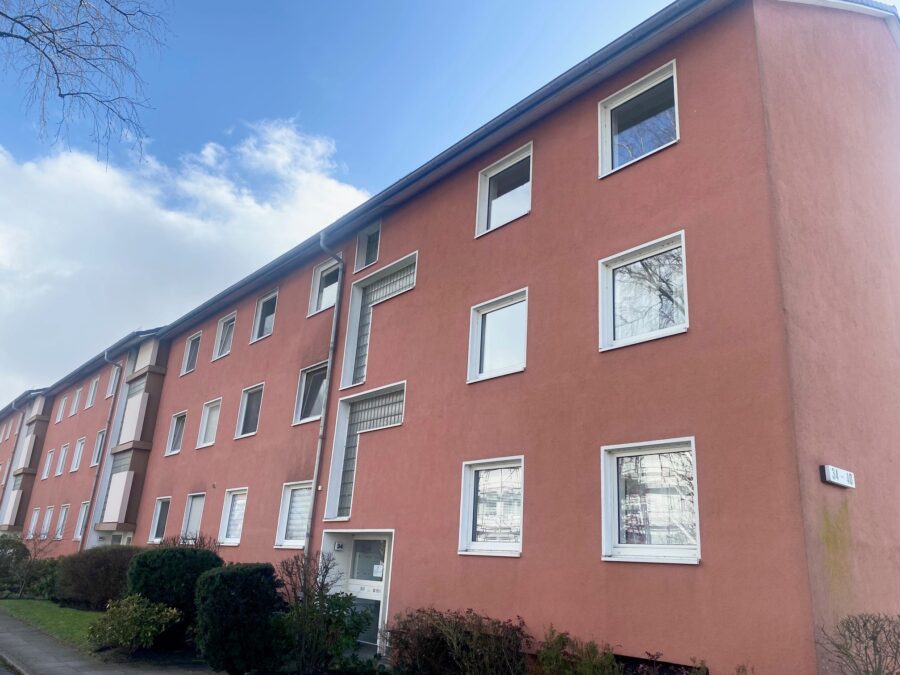 Gemütliche Singlewohnung mit Balkon und Kellerraum - Außenansicht