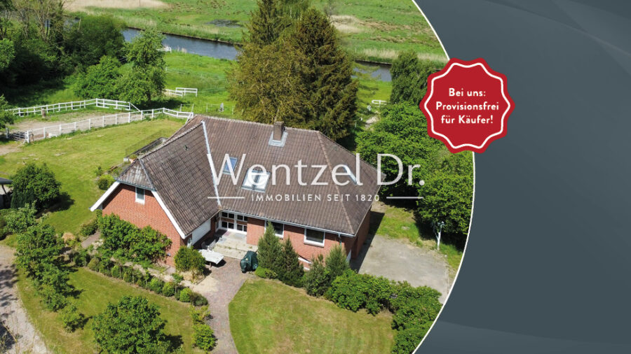 *Provisionsfrei für Käufer* Einfamilienhaus für Pferdeliebhaber auf traumhaftem Grundstück in Lübeck - Startbild