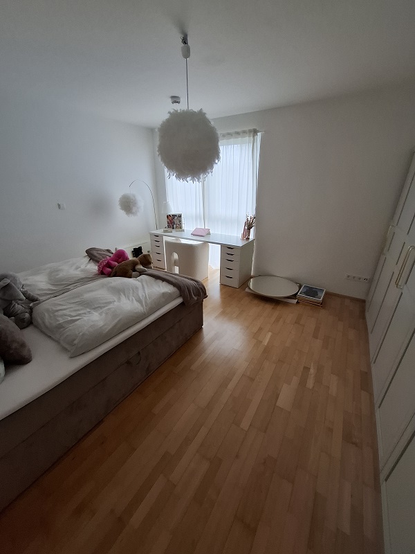 Helle 2-Zimmer Wohnung in gepflegter Anlage - Bsp. Schlafzimmer