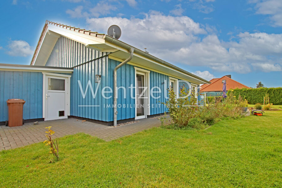 Provisionsfrei für Käufer - Idyllisches Holzhaus mit modernster Technik und unverbautem Weitblick! - Ansicht Garten