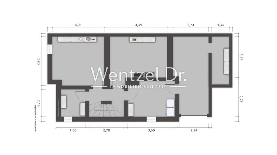 PROVISIONSFREI für Käufer –Doppelhaushälfte auf 575 m² Grundstück! - Kellergeschoss