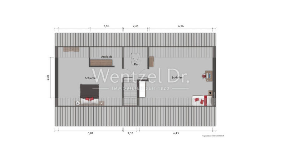 PROVISIONSFREI für Käufer – Großzügiges ZFH mit großem Garten und vielen Stellplätzen in Wentorf - Dachgeschoss