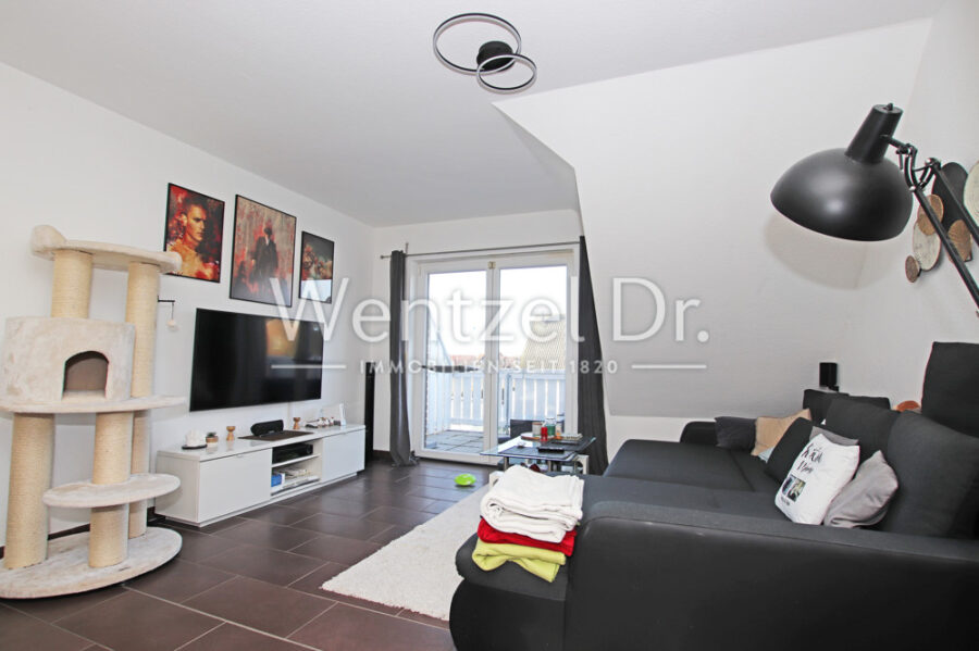 Traumhafte 3,5 Zimmer Maisonette-Wohnung in Strandnähe in Burg auf Fehmarn - Wohnzimmer