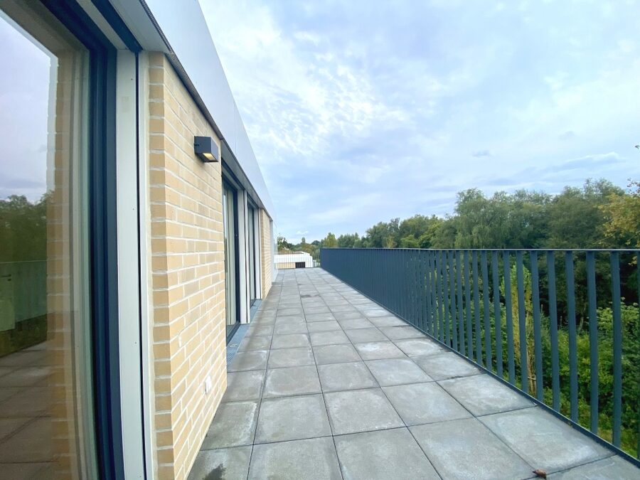 Hoch hinaus an der Mühlenau - Tolle Neubauwohnung mit Dachterrasse - Dachterrasse