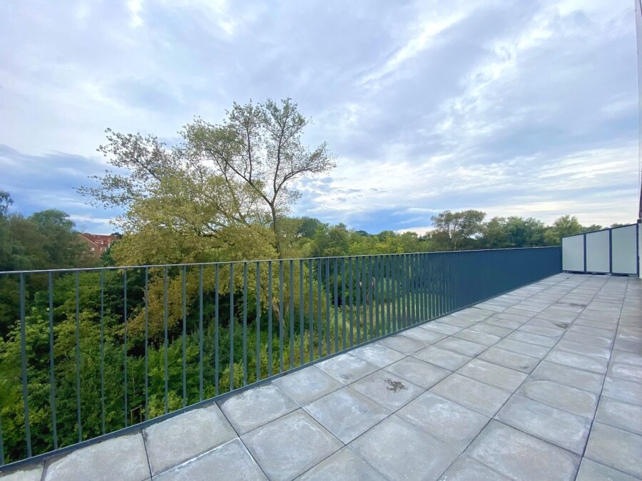 Hoch hinaus an der Mühlenau - Tolle Neubauwohnung mit Dachterrasse - Dachterrasse