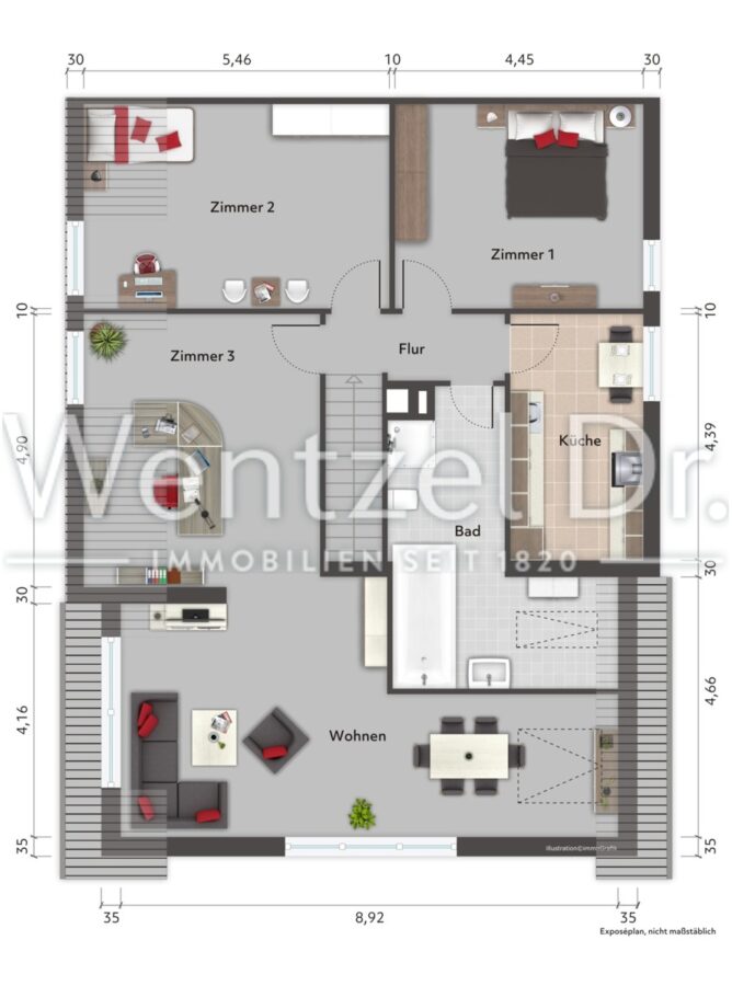 PROVISIONSFREI für Käufer – Zweifamilienhaus in begehrter Wohnlage von Hamburg-Öjendorf - immoGrafik-Exposeplan-37007008701-DINA4