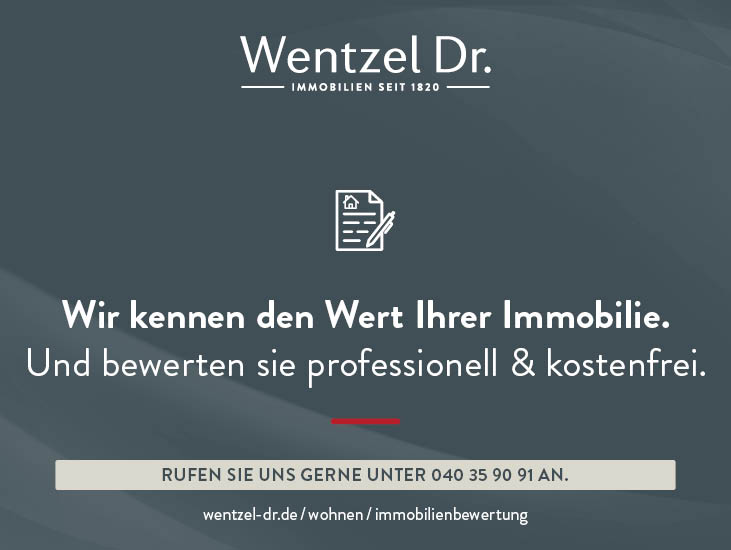 Großzügiges Reihenendhaus in ruhiger Lage von Hamburg-Langenhorn - Wentzel Dr.