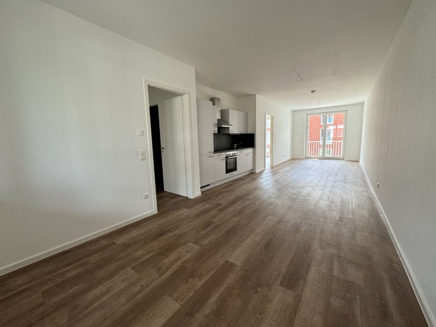 2 Zimmerwohnung mit großzügigen Balkon - Beispiel Wohnzimmer