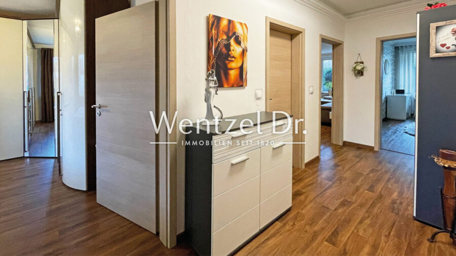 Ideale Terrassenwohnung in zentraler Lage von Hamburg-Tonndorf! - Flur