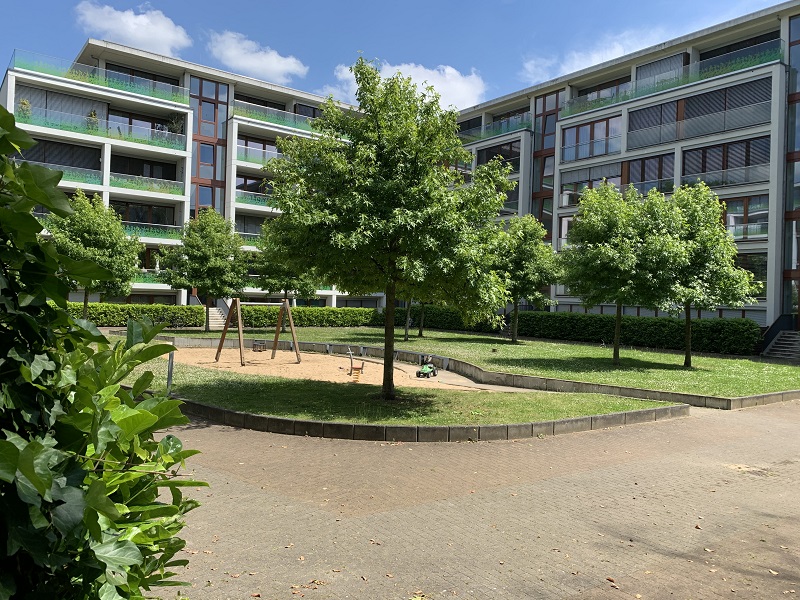 Wohnen am Zoopark - Erdgeschosswohnung mit 2 Terrassen - Innenhof