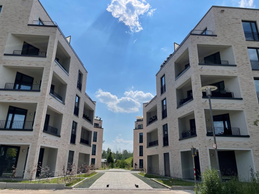 Tolle 4-Raumwohnung am Lindenauer Hafen! - Außenansicht