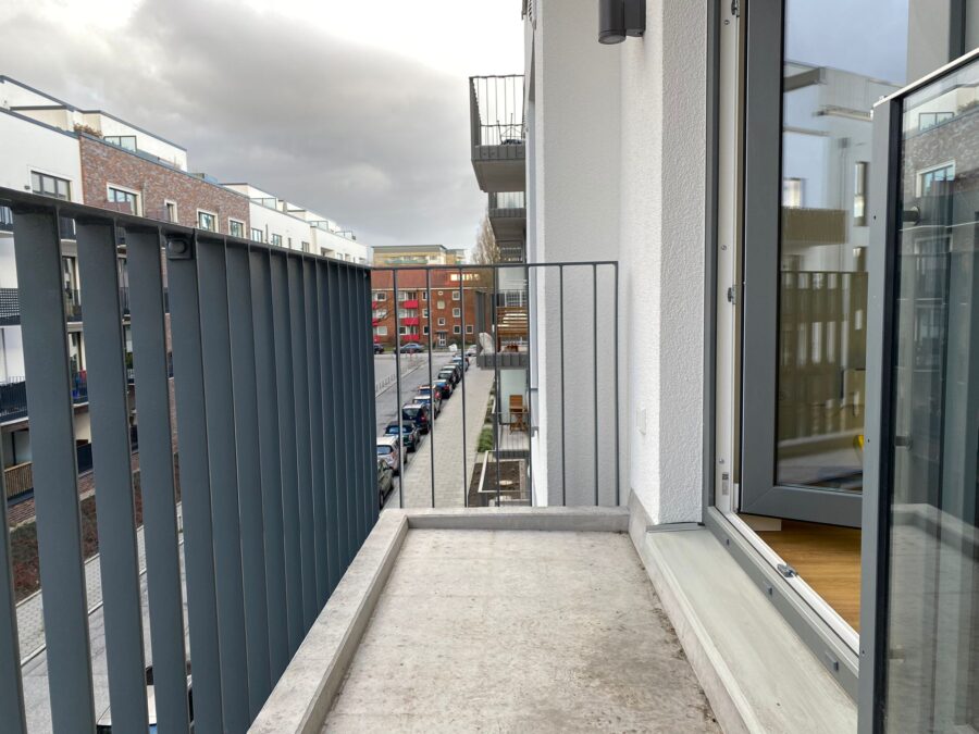 Gemütliche 1 Zimmerwohnung mit Balkon - Beispiel Balkon