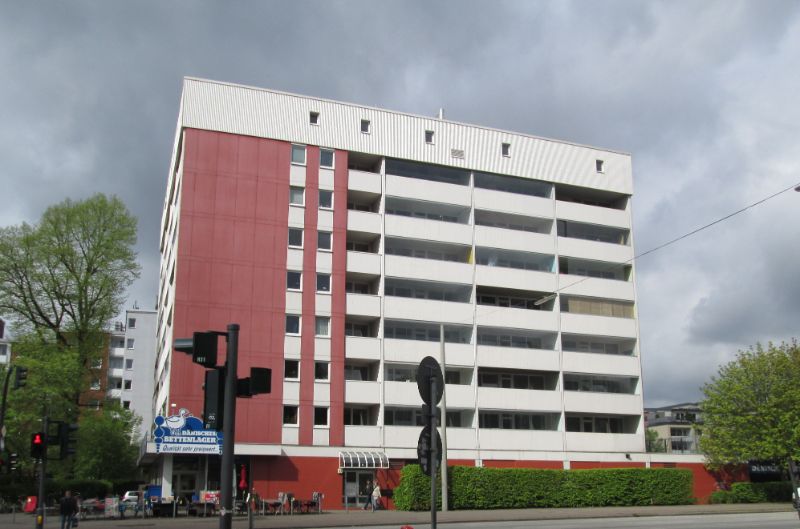 Wohnung mit Weitblick Richtung City - Aussenansicht