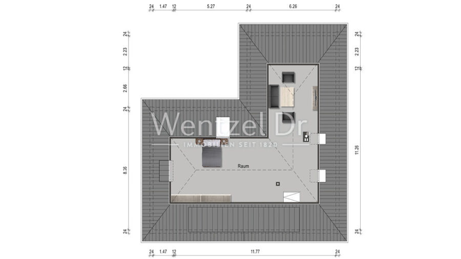 Ganz nah am Elbstrand: Ein Haus, so viele Möglichkeiten! - Grundriss Dachgeschoss