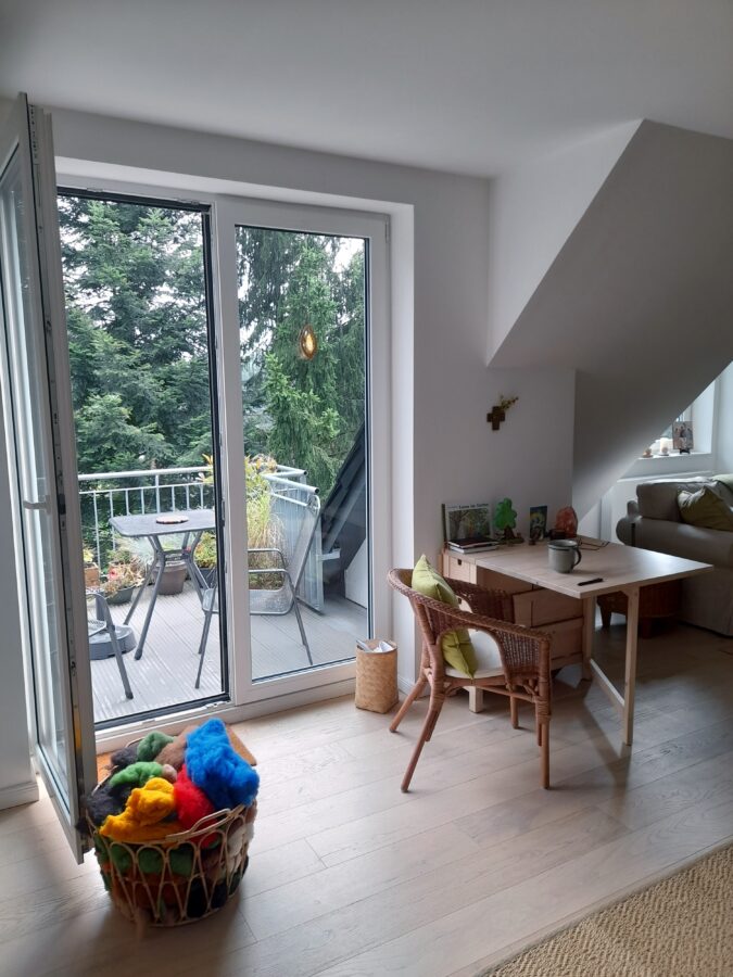 Ihr individueller Wohntraum? 1 Zimmer Loft in ruhiger Lage! - Balkon