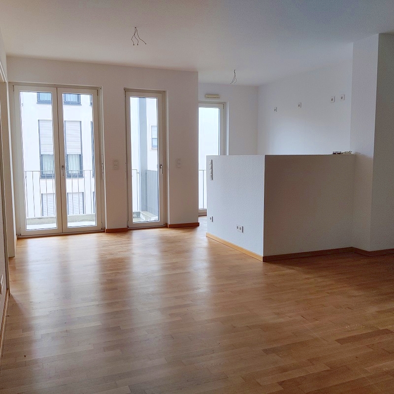 Gemütliche 2 Zimmerwohnung mit Balkon - Wohnbereich