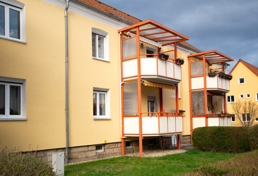 Schöne Eigentumswohnung in Heidenau - Balkon