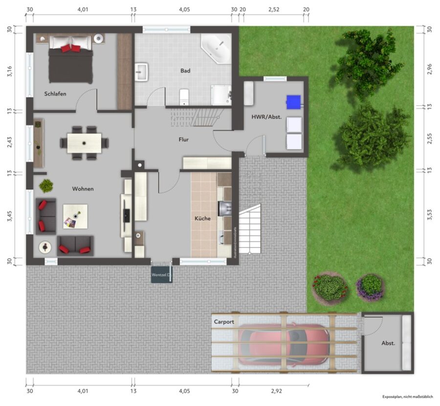 PROVISIONSFREI FÜR KÄUFER- Einfamilienhaus unter Reet - GrundrissEG