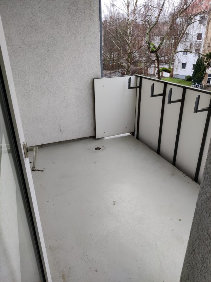 Ideale Single- oder Pärchenwohnung - Beispiel Balkon