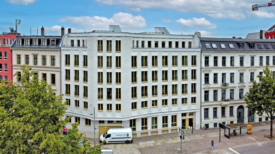 Waldstraßenviertel - Repräsentative Gewerbefläche - Praxis oder Büro im Neubau! - Ansicht