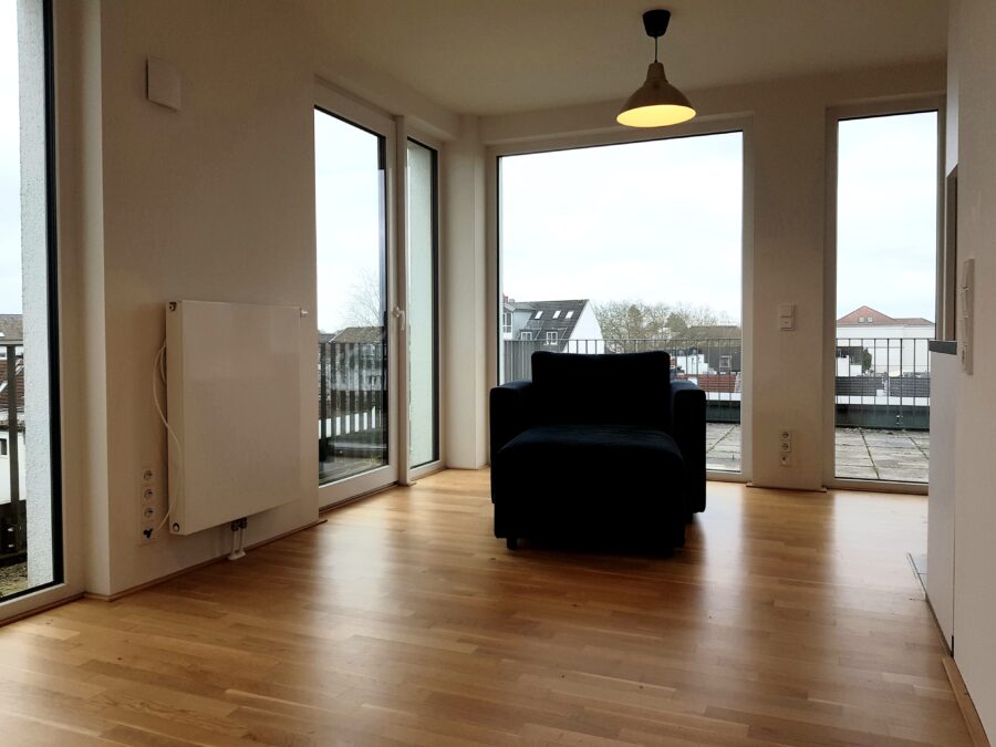 Single-Apartment mit Dachterrasse in der Bremer Neustadt! - Zimmer