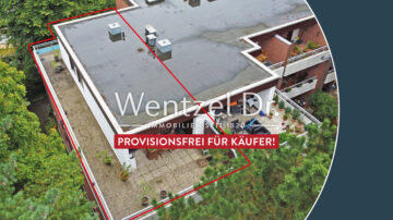 PROVISONSFREI für Käufer – Oben ist es am schönsten! Penthousewohnung unweit der Alster – Schleusenteich!, 22399 Hamburg-Poppenbüttel (Wandsbek), Penthousewohnung