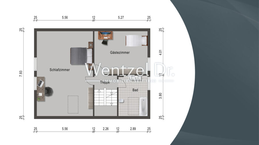 Preisreduktion: Saniertes Einfamilienhaus auf großzügigem Grundstück in DA-Wixhausen zu verkaufen! - DG