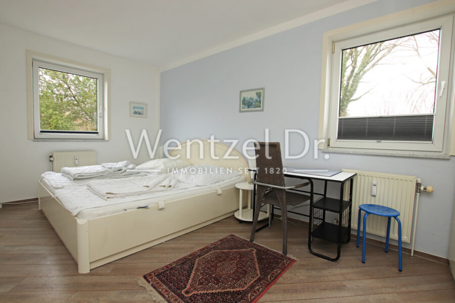 Erholung an der Ostsee – 2-Zimmer-Terrassenwohnung in Pelzerhaken - Schlafzimmer