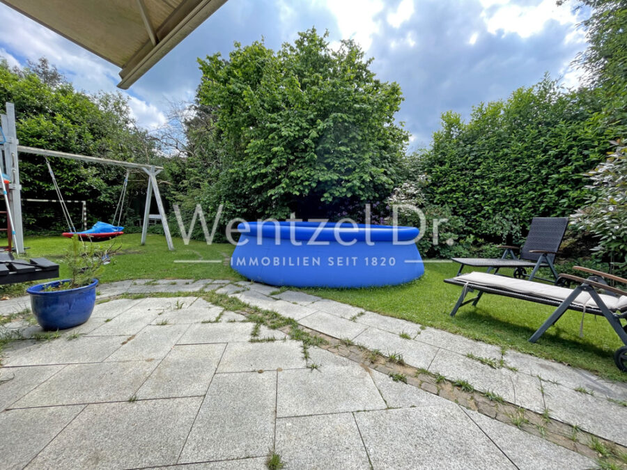 PROVISIONSFREI - großzügiges Haus auf Erbbaugrundstück - Aussicht von der Terrasse