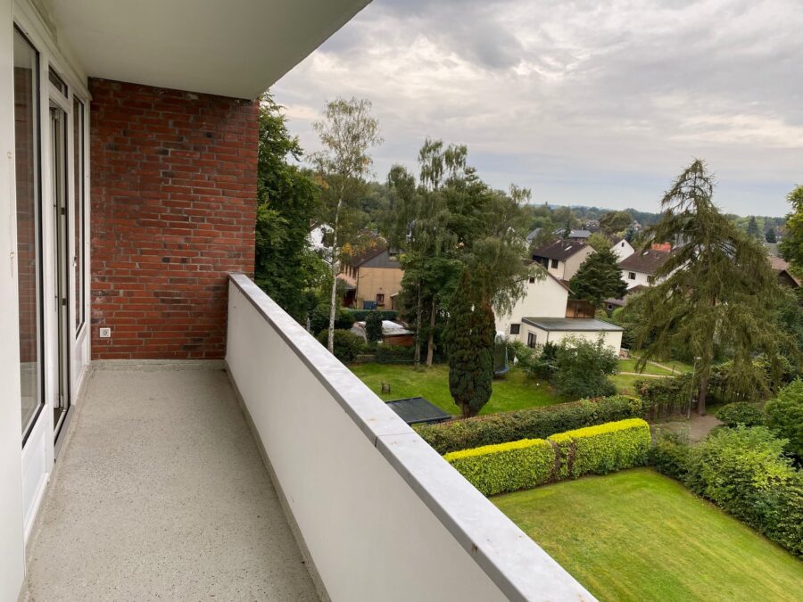 Gemütliche Pärchenwohnung mit Balkon in Schenefeld - Balkon Beispielfoto