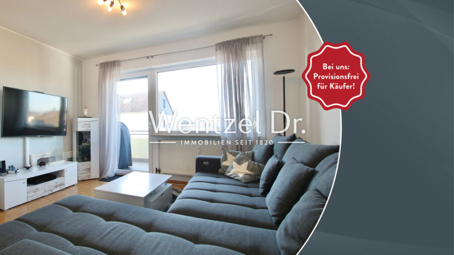 Preisreduktion - 4 Zimmer, 2 Balkone und ausreichend Platz für die ganze Familie in Erzhausen! - Startbild