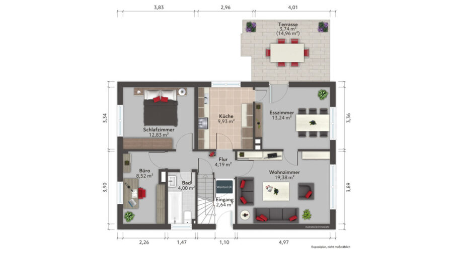 Zweifamilienhaus in ruhiger Lage – Ihr neues Zuhause oder eine Kapitalanlage - Grundriss EG