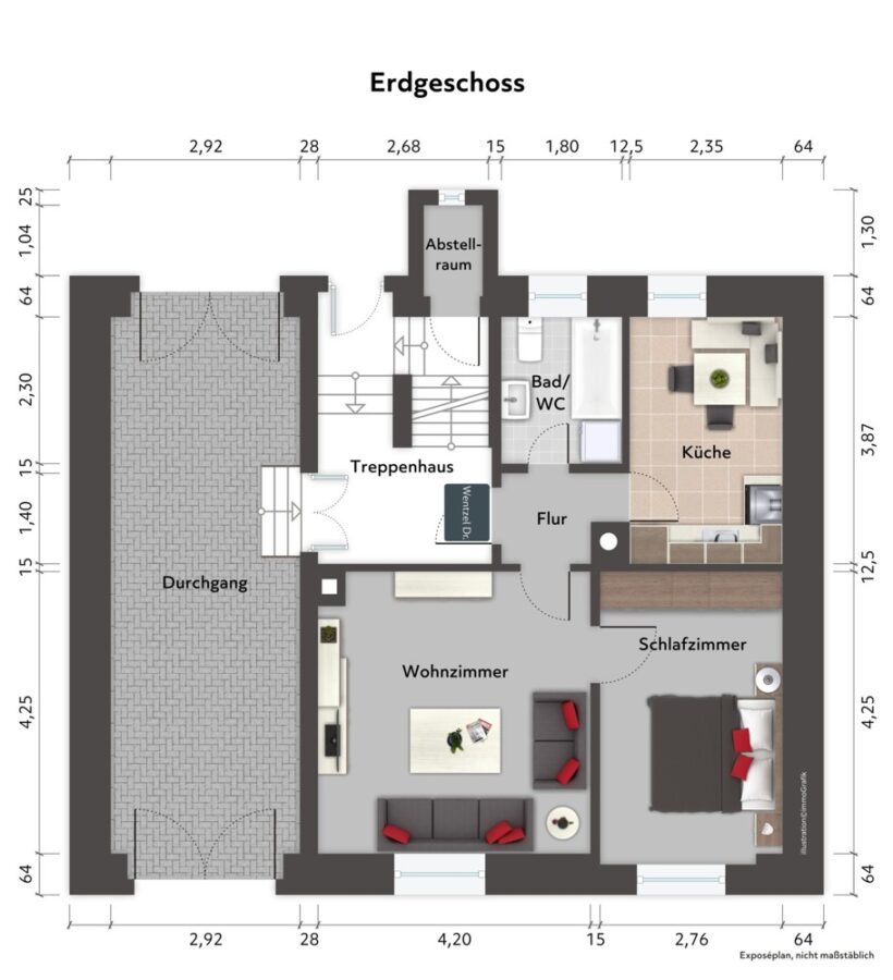 Denkmalgeschütztes Mehrfamilienhaus in Colditz - Bild