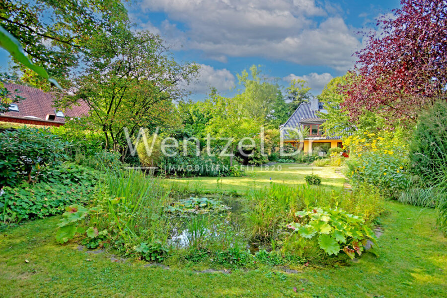 PROVISIONSFREI für Käufer – Großzügiges EFH mit wunderschönem Garten und zusätzlichem Bauland - Garten