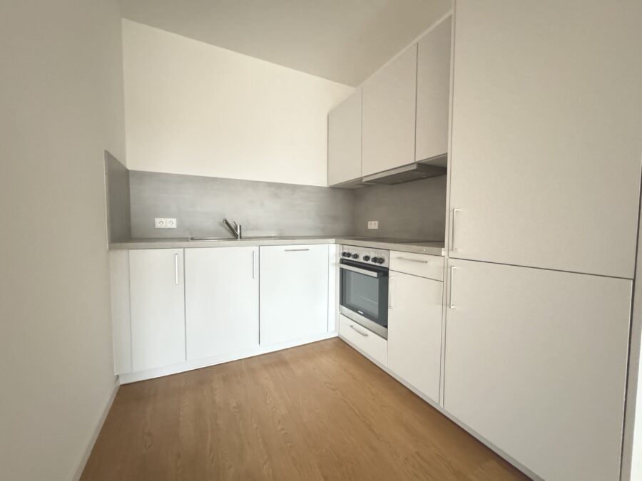 Helle 2 Zimmer Wohnung mit sonnigem Balkon! - Offene Einbauküche