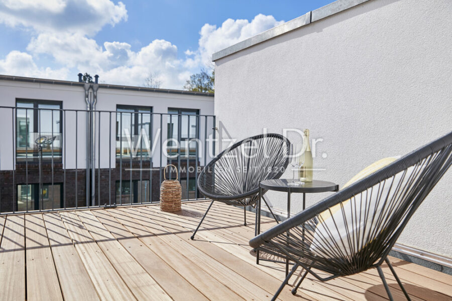 Provisionsfrei für Käufer - Nur noch wenige Häuser verfügbar! Neubau-RMH ab 359.000,- Euro - Dachterrasse